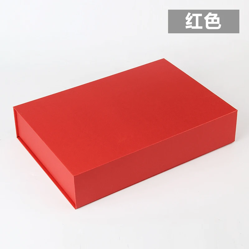 1 шт. Подарочная коробка бумажные коробки обычная бумажная доска логотип Роскошный белый/коричневый/черный/серебряная бумажная коробка Ювелирное кольцо упаковка на заказ - Цвет: Красный