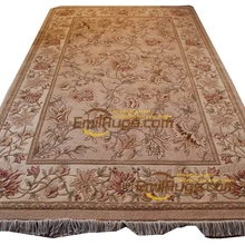 Ковер для большой комнаты, спальни, кровати, ковры, ручной работы, для дома, круглый ковер, украшение для пола Комнаты, античный, винтажный, шерстяной