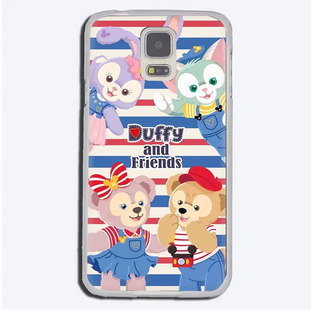 Жесткий чехол для телефона EWAU с рисунком Duffy friends shelliemay bear для Samsung Galaxy S6 7 Edge S8 9 10 Plus Note 8 9 10 M10 20 30 - Цвет: H7