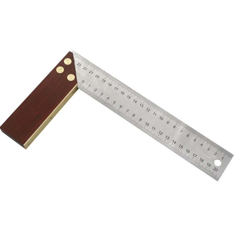 

1pcs 90 degrees 250mm L-shaped woodworking angle ruler square Protractor square ruler carpenter measurement tools