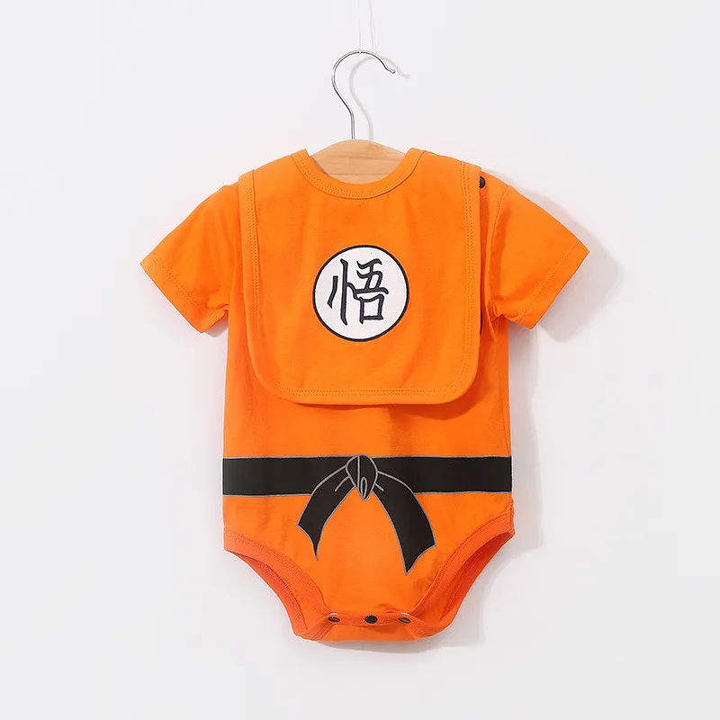 Детские комбинезоны «Жемчуг дракона»; Одежда для новорожденных мальчиков; комбинезон для малышей «Сон Гоку»; костюмы на Хэллоуин для маленьких мальчиков и девочек