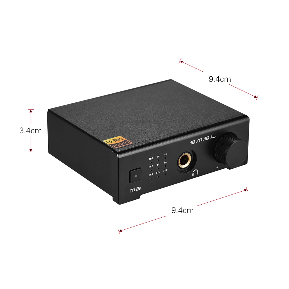 M3 аудио декодер усилитель для наушников USB/оптического волокна/коаксиальный кабель Вход RCA аналоговый/6,35 мм для наушников выход USB инструмент