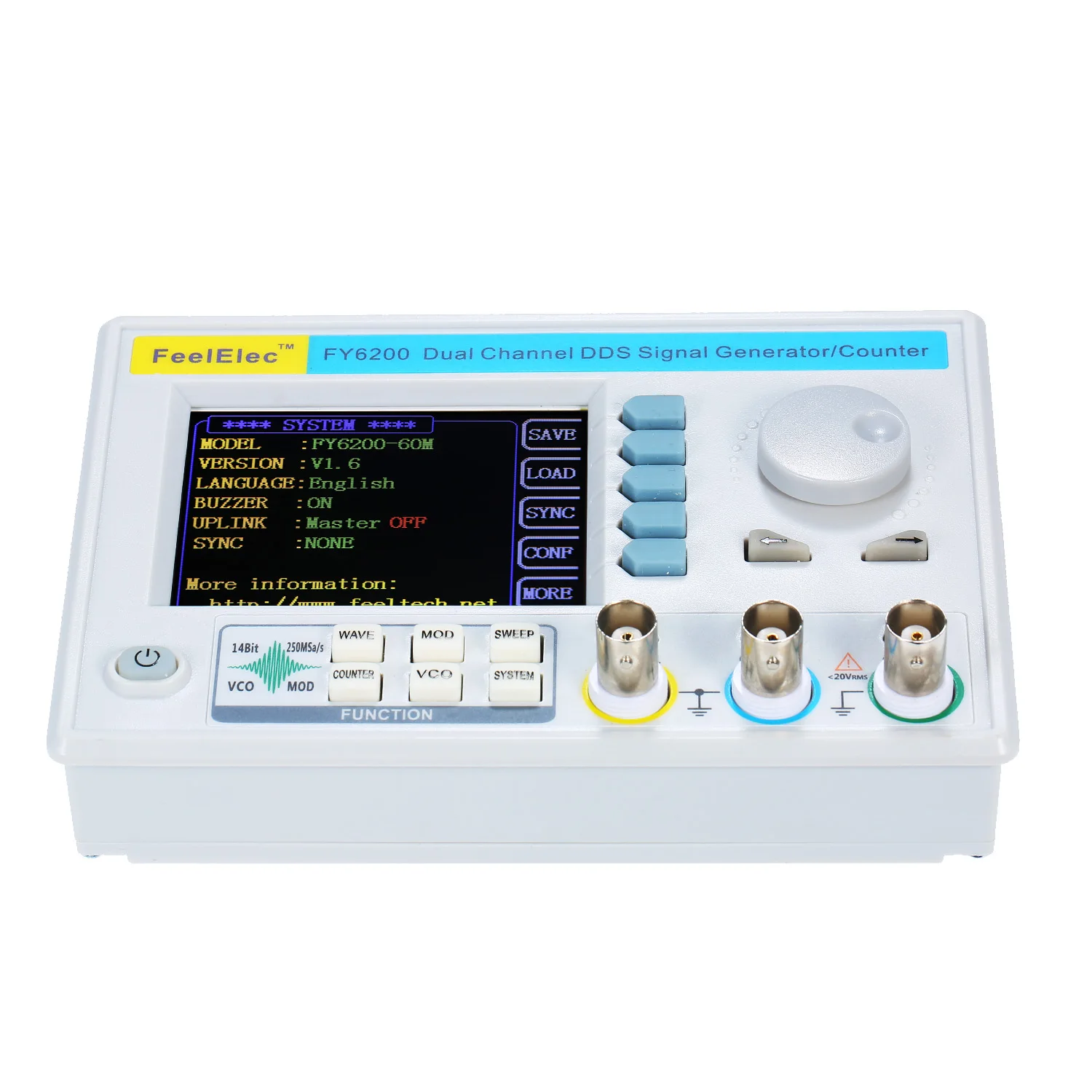 FY6200-30M 30 МГц функция генератор сигналов 3," lcd цифровой DDS генератор сигналов Генератор сигналов импульсный DDS генератор