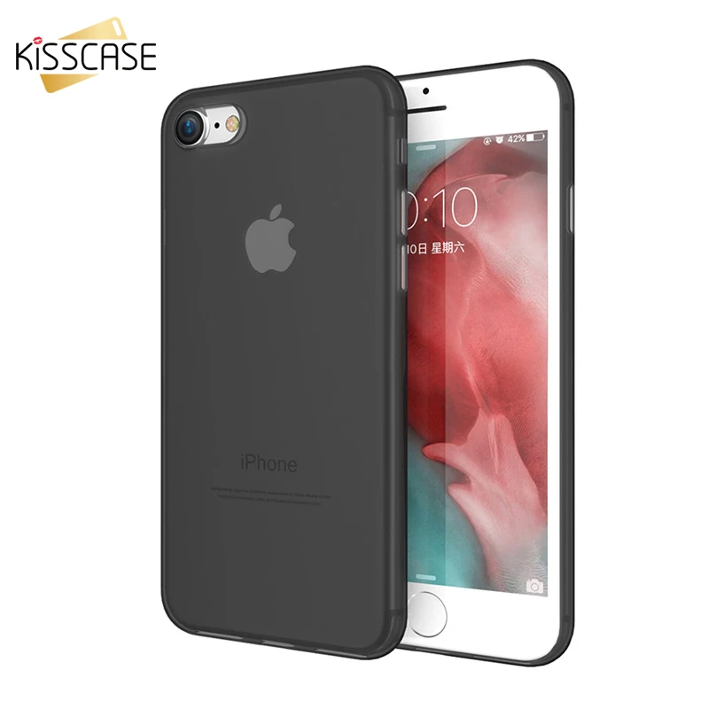 KISSCASE матовый чехол для телефона iPhone 11 Pro Max XR X XS 6/6 S/7/8 Plus Ultra Slim анти-скольжения