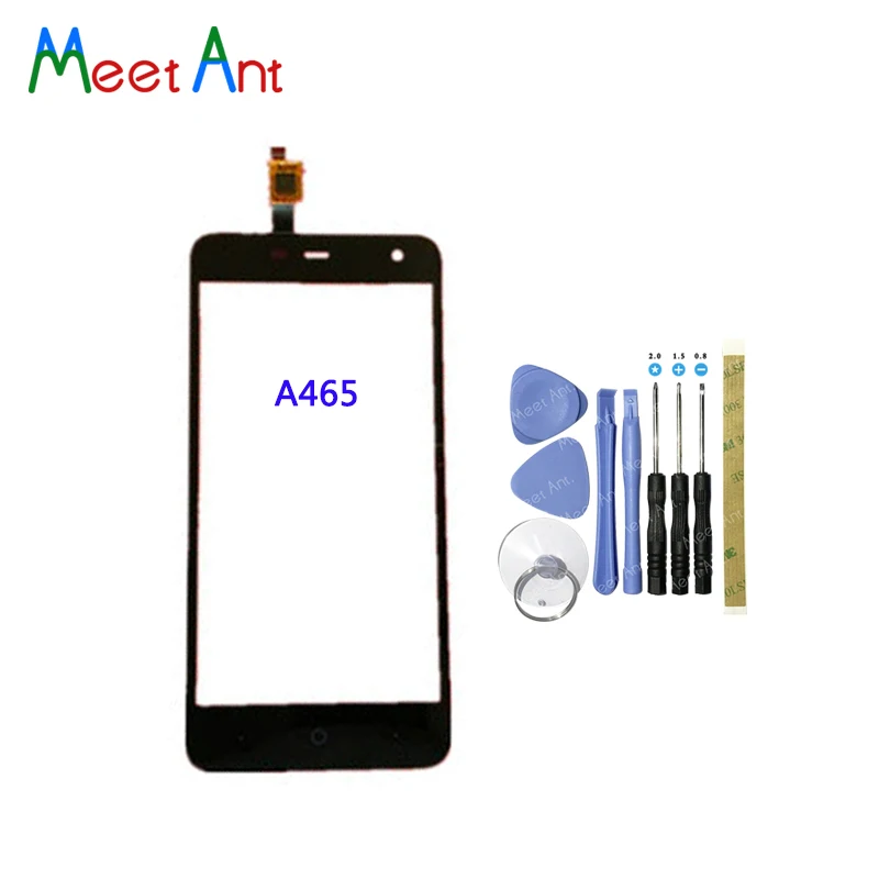 High Quality 5.0&quot For ZTE Blade L4 Pro A465 and A475 Touch Screen Digitizer Sensor Front Glass Lens Panel Black White | Мобильные