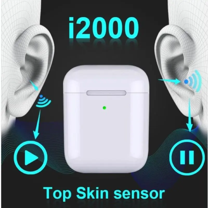 

i2000 tws Air 2 Wireless Bluetooth Earphone Original Animation Wireless headphone In-ear Detection PK i100 i200 i500 i800 i1000