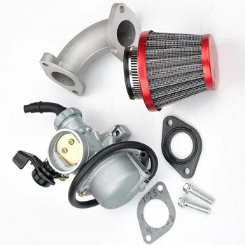 

Air Filter Carburetor For Pit Bike 110cc 125cc 138cc ATV Spigot 48mm Manual 26mm