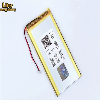 

1.25MM 2pin connector 5068120 5070120 3.7V 5200mah lipo batteries rechargeable Recreational machines power bank batteries