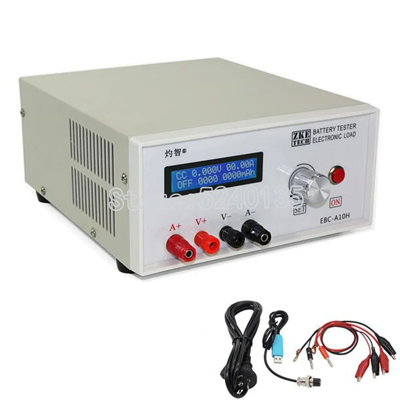 EBC A10H Multifunction Electronic Load Tester 0 30V12V Battery Capacity Power Bank and DC Power Supply Test 10A 150W