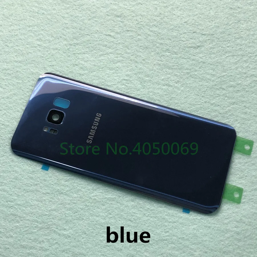 Задняя крышка аккумулятора samsung для samsung Galaxy S8 g950 SM-G950F S8 Plus S8+ G955 SM-G955F задняя крышка из стекла+ Инструменты