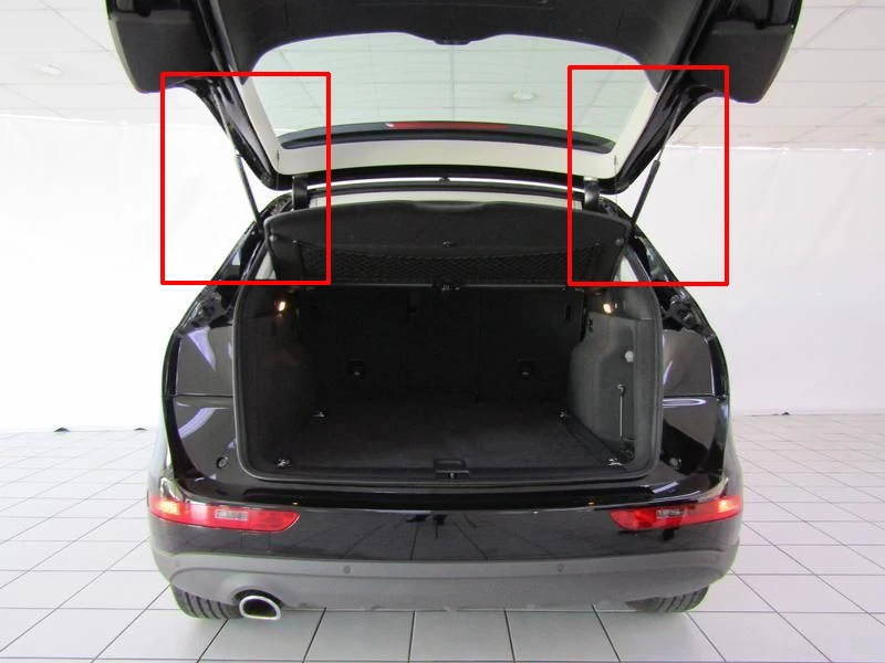 Углеродное волокно для Audi Q5(FY) SUV CUV авто задний багажник Boot Lift поддерживает газовые Распорки ударов газовые пружины демпфер