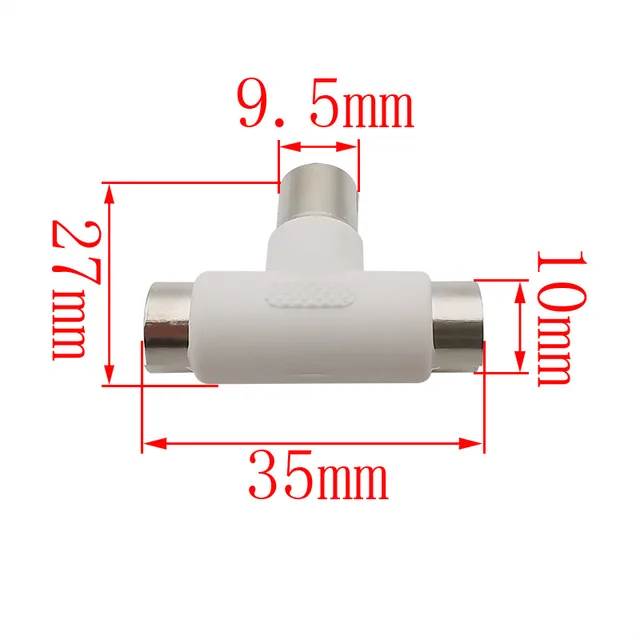 Cable de antena de TV blanco de 1,5 m, Cable PAL macho a macho, antena  Flylead Fly coaxial, nuevo - AliExpress