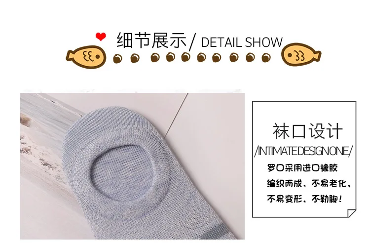 Spring And Summer New Style Children Mesh Breathable Hidden Ankle Socks Wholesale Children Socks Cartoon Pattern Thin No-show So