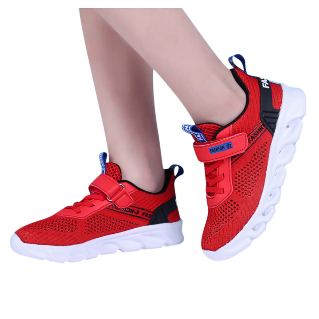 kids shoes for Light Boys Shoes Unisex Tenis Infantil Fashion Casual Shoes Kids Hook& Loop Children Baby Sneakers Zapatillas