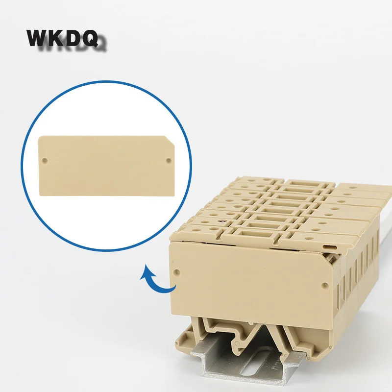 1 piece Terminal Block Tools & Accessories End Plate 1 piece Terminal Block Tools & Accessories End Plate