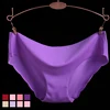 Women's Sexy Ruffle Briefs Low Waist Icy Silk Seamless Modal Underpants Female Solid Underwear Lingerie Comfortable Wave Panties ► Photo 1/6