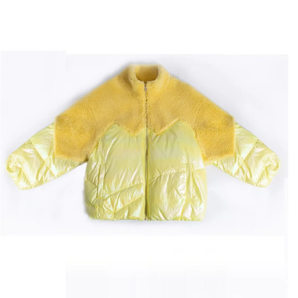 Chaqueta mujer,, модная уличная куртка для женщин, имитация ягненка, комбинированная куртка, пальто, теплое, с длинным рукавом, пальто, куртка женска
