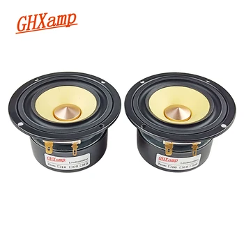 

GHXAMP HIFI 3 Inch Full Range Loudspeaker 4Ohm 15W Round Tweeter Mid Bass Speaker Copper Beryllium Film For Car Home Audio 2pcs
