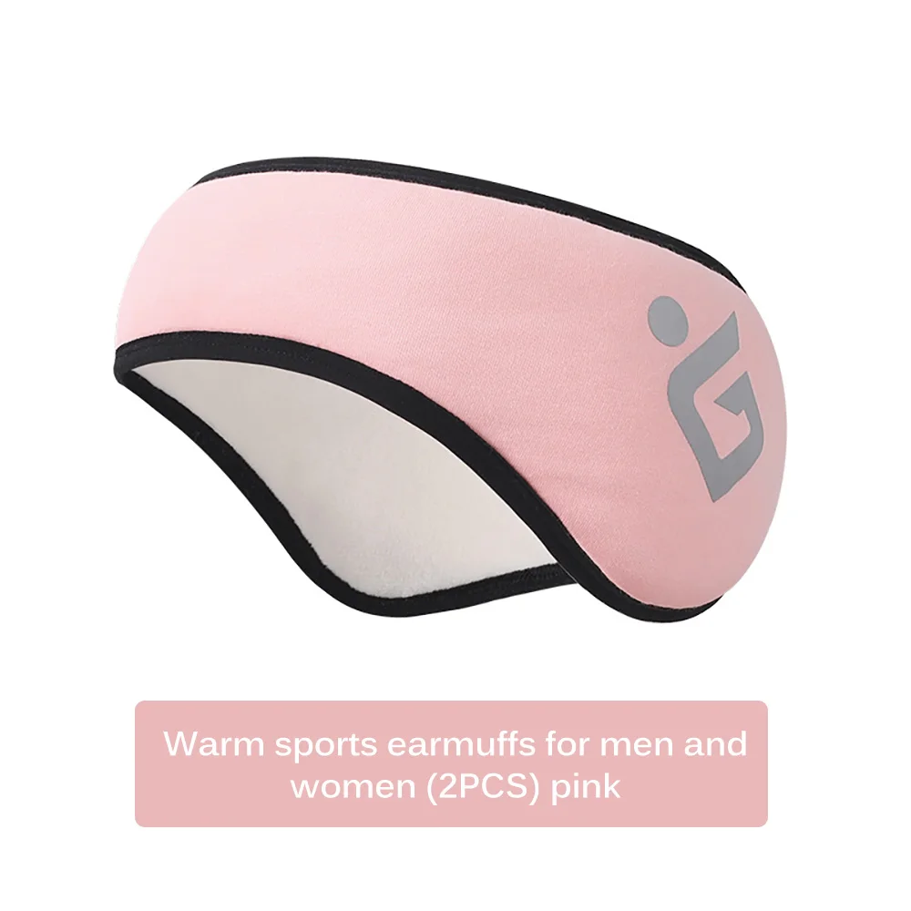 

Unisex Solid Winter Reflective Earmuffs Ear Cover Protector Thicken Plush Soft Warm Headband Earmuff Warmer Apparel Accessories