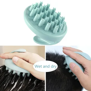 

1PCS Hair Scalp Care Brush Deep Cleaning and Protecting Shampoo Massage Brush Hair Care Styling Accessories Hot Sale