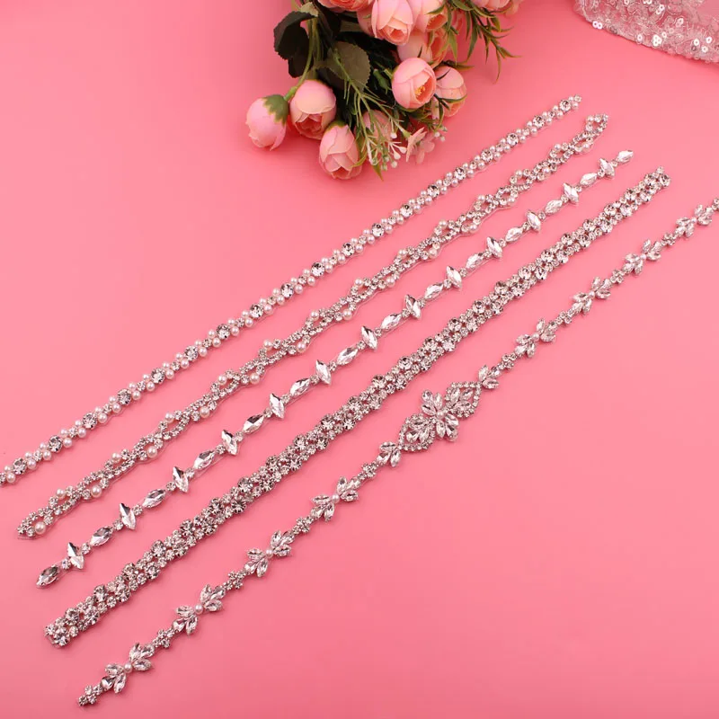 Ladies Crystal Belt Wedding Dress Accessories