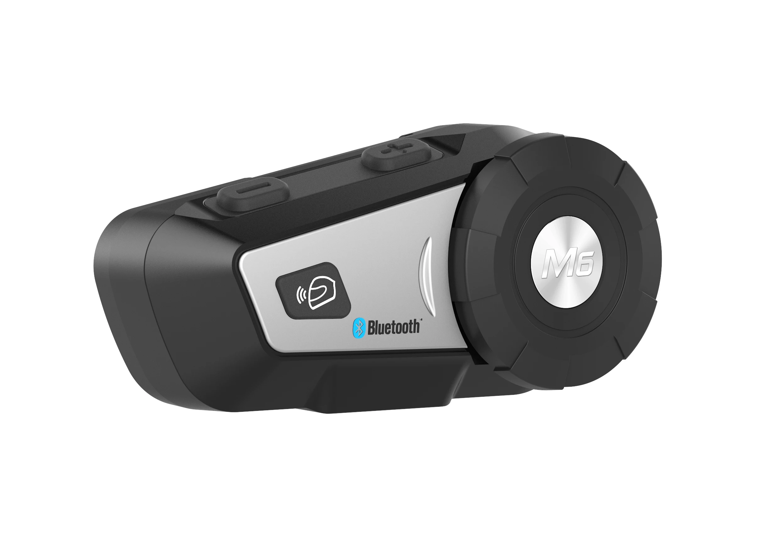 Мотоциклетная гарнитура Mornystar M6 Plus 2 шт. Bluetooth для шлема FM радио BT Интерком + мягкий