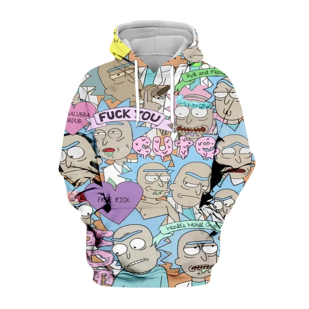 

Tessffel Rick and Morty New Fashion Colorful casual Tracksuit 3D Print Hoodie/Sweatshirt/Jacket/shirts Mens Womens funny style-4