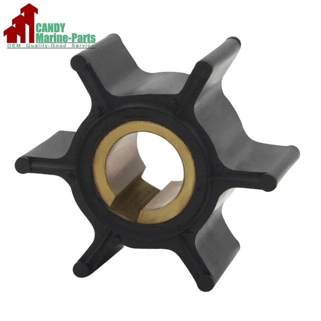 Water Pump Impeller for Johnson Evinrude OMC Outboard Year 1985  1990 Boat Motor 387361 763735 2,4,6 HP