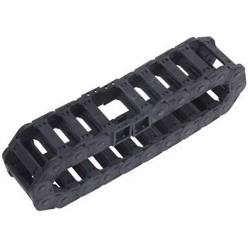 

Machine Tool 25 x 77mm Black Cable Wire Carrier Drag Chain Nested