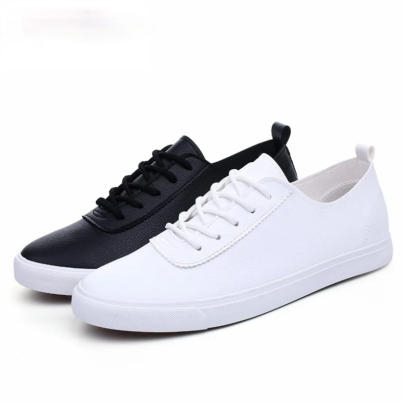 Vulcanized Shoes White Men 42 White Vulcanized Man Sneakers Trendy
