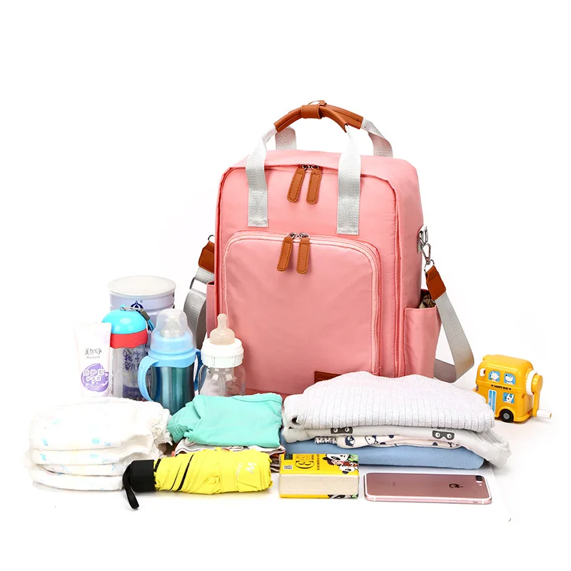 

Fashion Diaper Bag Multi-functional Waterproof Large Capacity Shoulder Mommy Bag MOTHER'S Bag Baoma Nursing Backpack