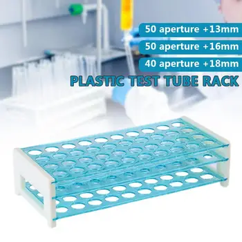 

3 Floors 40/50 Holes Cuvette Rack Test Tube Rack Test Tube Bracket Cheap School Chemical Reaction Holder Durable Convenient