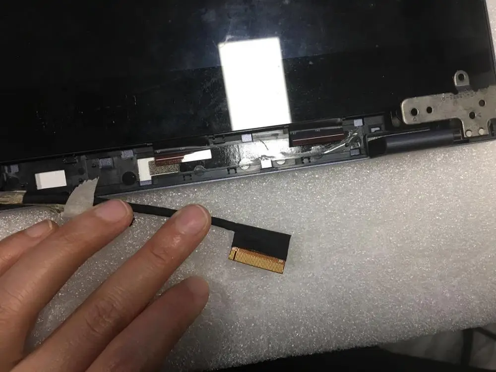 Matriz Lcd para Asus Vivobook Flip 14 Montagem de Tela Sensível ao Toque Fhd 14.0 Tp412 Tp412u Tp412ua Tp412fa Tp412f Tp412fac 90nb0n31-r20011 - Imagem 6