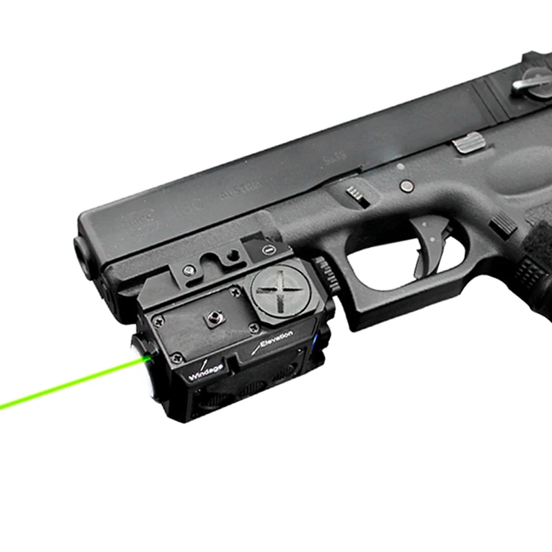Laserspeed 532nm зеленый лазер 225 люмен белый светильник для Glock Walther 9 мм пистолет светильник лазерный прицел принадлежности для охоты