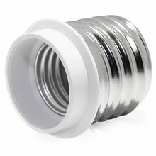 5 шт. термостойкие лампы гнездо адаптер дома винт редуктор небольшой огнестойкий E40 К E27 конвертер E39 к E26 магнат база