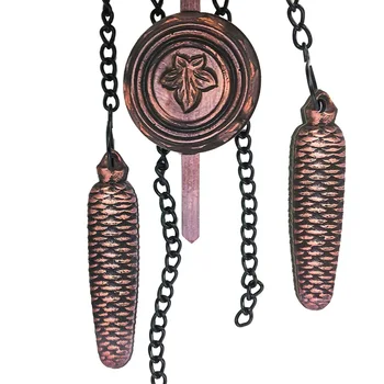 

Cuckoo Wall Clock Vintage Art Swing Hanging Handcraft for Home Restaurant Living Room OCT998