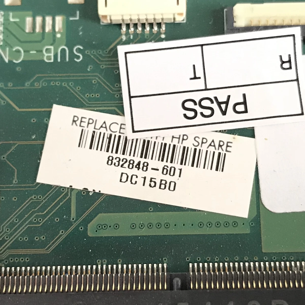 DAX1PDMB8E0 для материнская плата ноутбука hp 15-ak001la 15-AK DAX1PDMB8E0 832847-601 832847-501 950 м 4 Гб i5-6300H рабочих