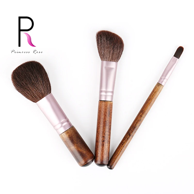 Portable Princess Rose Single High Quality Animal Mane Beauty Makeup Brush Tool pincéis de maquiagem | Красота и здоровье