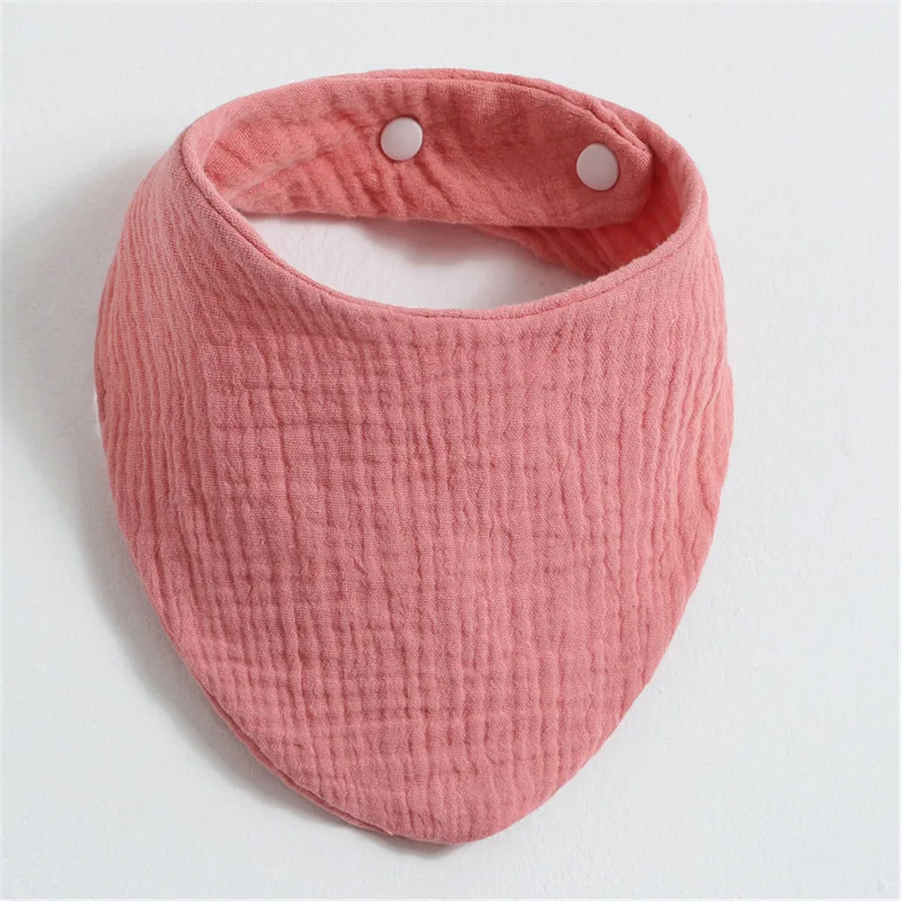 1Pcs Organic Cotton Baby Scarf Muslin Burp Cloth Bandana Bibs Newborn Baby Boy Infant Girl Toddler Feeding Bibs Absorbent Cloths accessoriesdiy baby 