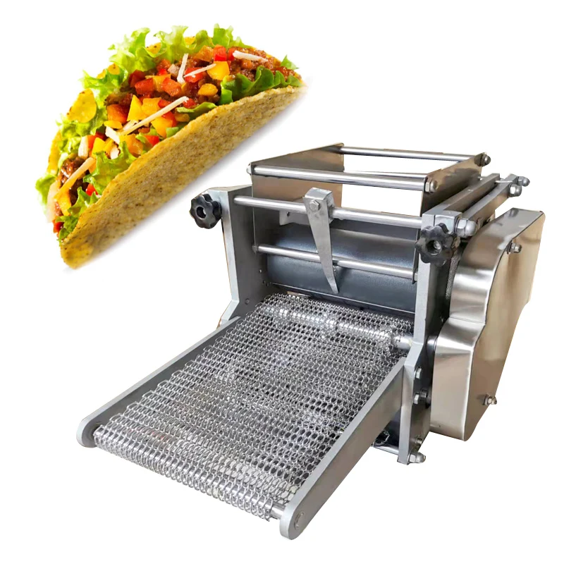 

110V 220V Commercial Mexican Round Shape Tacos Maker Commercial Corn Tortilla Making Machine