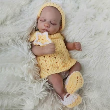 OtardDoll 10 дюймов Reborn baby doll 25 см полностью силиконовые реалистичные куклы-реборн Bonecas милая игрушка для подарка на день рождения