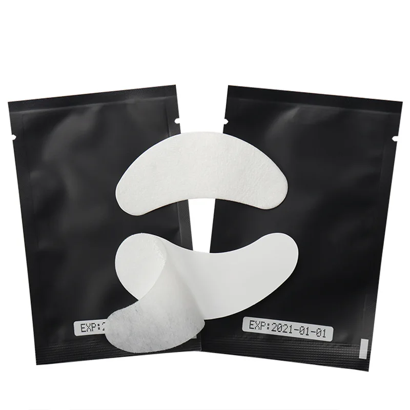50 Pairs Paper Patches Eyelash Under Eye Pads Lash Eyelash Extension Paper Patches Eye Tips Sticker Wraps Make Up Tools