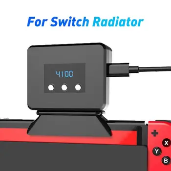 

Cooling Fan For Nintendo Switch Cooler Radiator Base For Nintendo Switch Docking StationRadiator Base LED Display Radiator