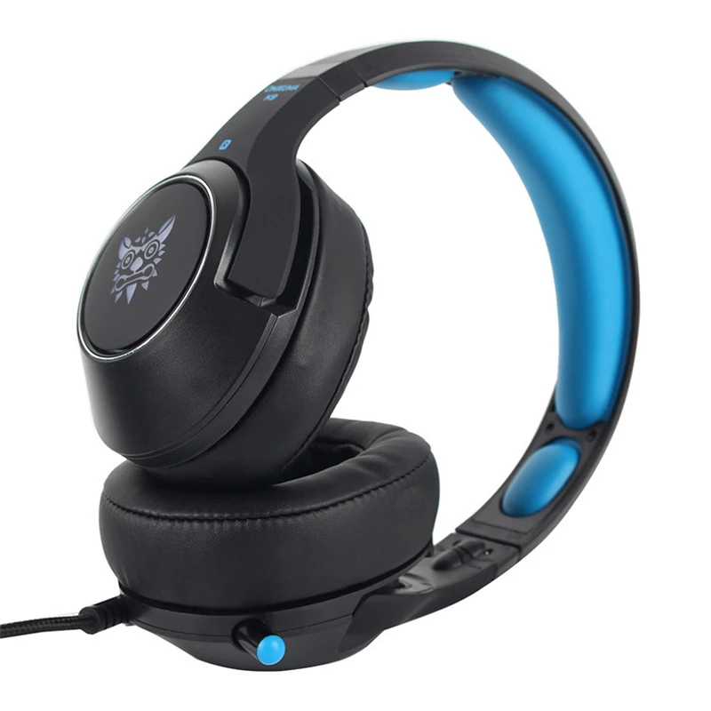 New product launch K9 PS4 game Headset casque PC Stereo Gaming Headphones with Mic Breathing Lights for Xbox One Laptop Computer