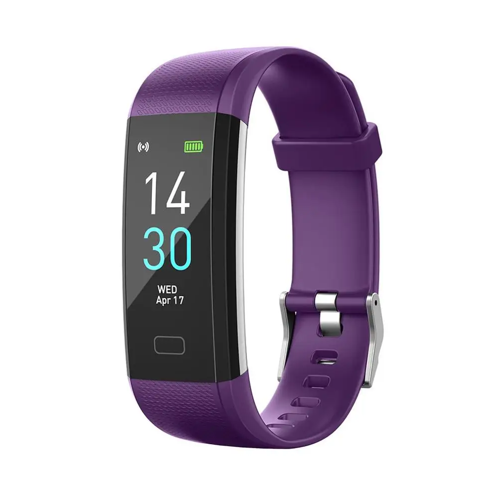 Зеленый IP68 Waterproof Watch 0.96IN Touch Screen Wireless Smart Bracelet Heart Rate Sports Band Wristband Display Color Camera - Цвет: Зеленый
