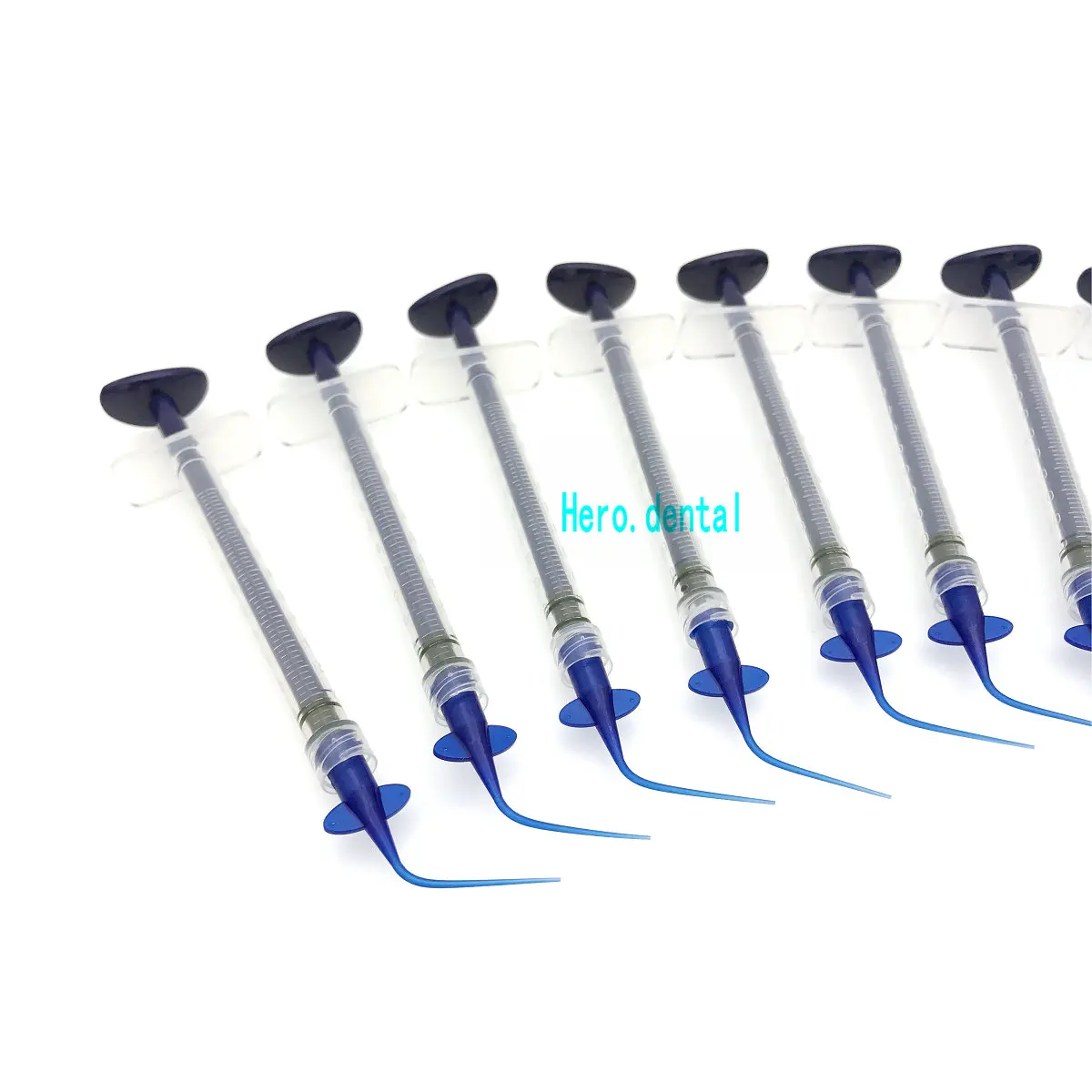 Одноразовый стоматологический шприц с изогнутым наконечником 1 мл 10 шт.|dental