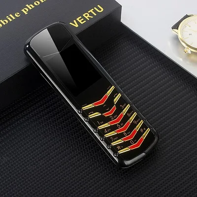 Black-gold Роскошный Бар Мобильный телефон для людей старшего возраста, классический дизайн, металлический корпус K6 BT, циферблат, две sim-карты, русский ключ, греческий Memu, без камеры - Цвет: Black-gold
