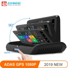 LDZDSEE Z10 Автомобильный gps навигатор андроид 4G ADAS Full HD 1080P видеорегистратор Портативный грузовик автомобильный навигатор для авто для россии 7,84 дюймов ips Sat nav