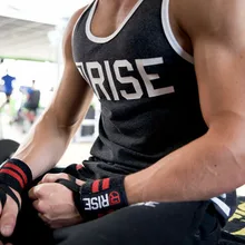 Muscle Dr. fitness Brothers, Летний Стиль, для бега, дышащий, для спорта на открытом воздухе, Повседневный, впитывающий пот, мужской жилет с принтом слов