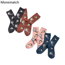 Morematch/осенние Популярные Забавные милые Носки с рисунком дедушки и вишни женские носки хлопковые носки в стиле Харадзюку Размер 4,5-8,5